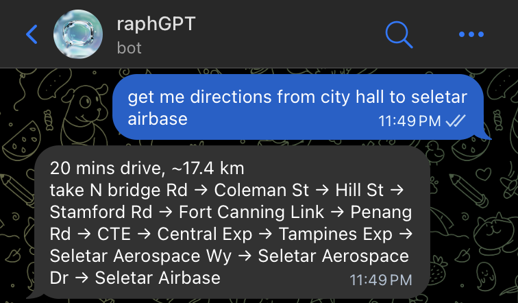 Preview of project raphGPT